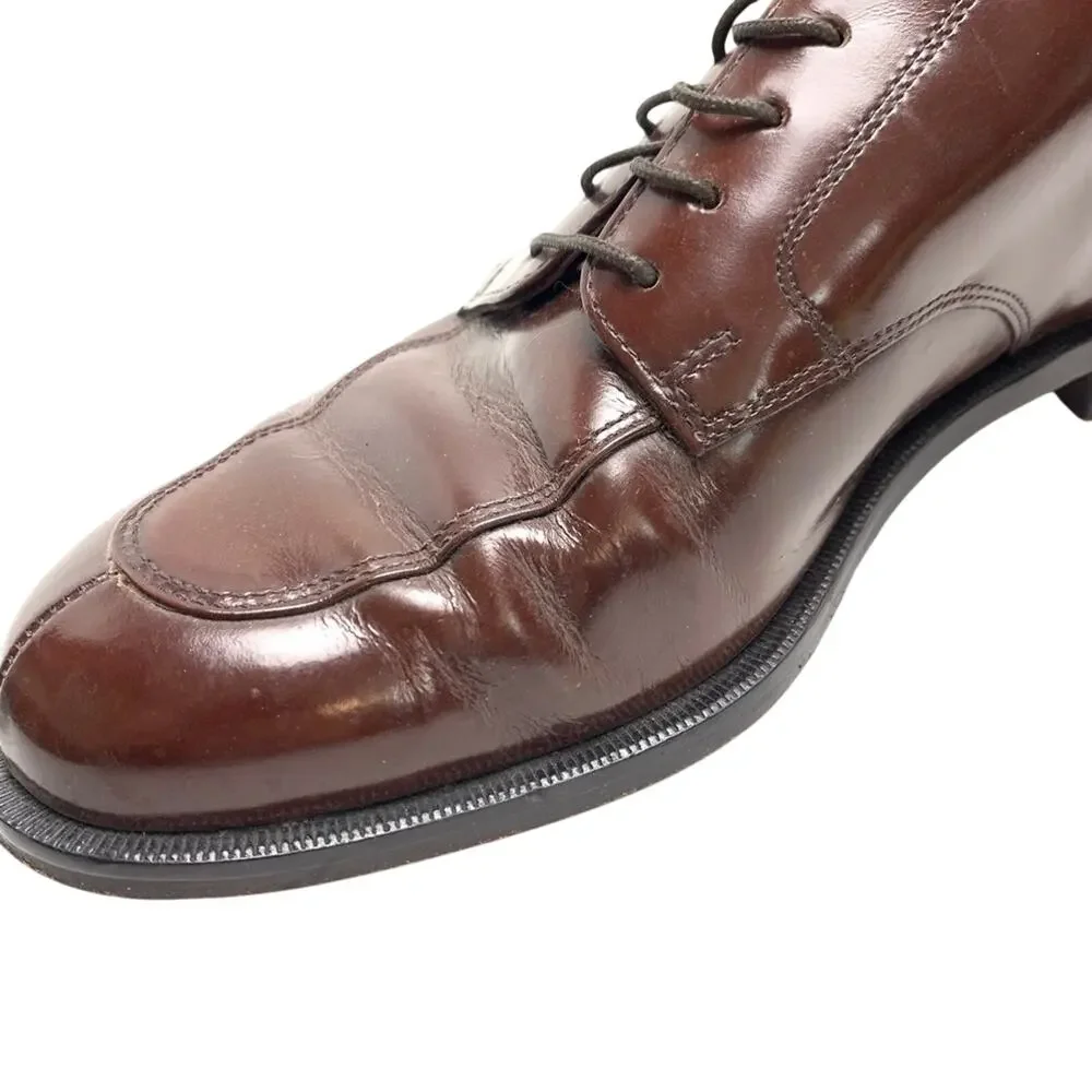 COLE HAAN Brown Genuine Leather Oxford Dress Shoes Business Office Career sz 9 D